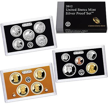 SILVER Proof Set  2012 "S" Mint Mark