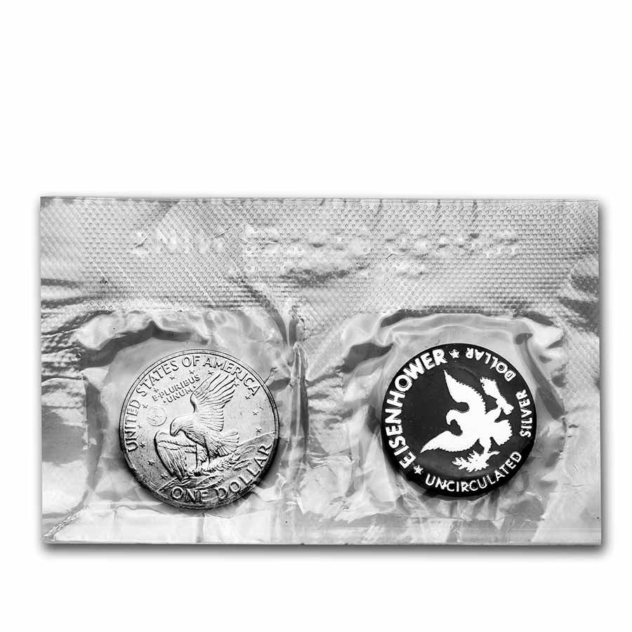 Eisenhower Uncirculated Silver Dollar 1971 S