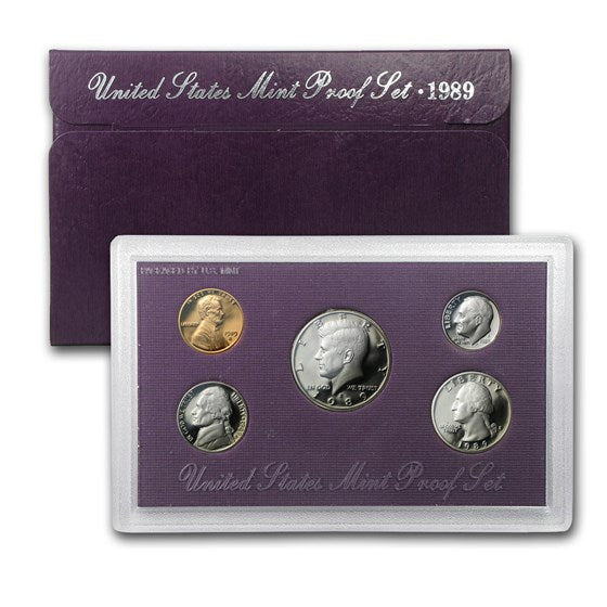 Proof Set 1989 "S" Mint Mark