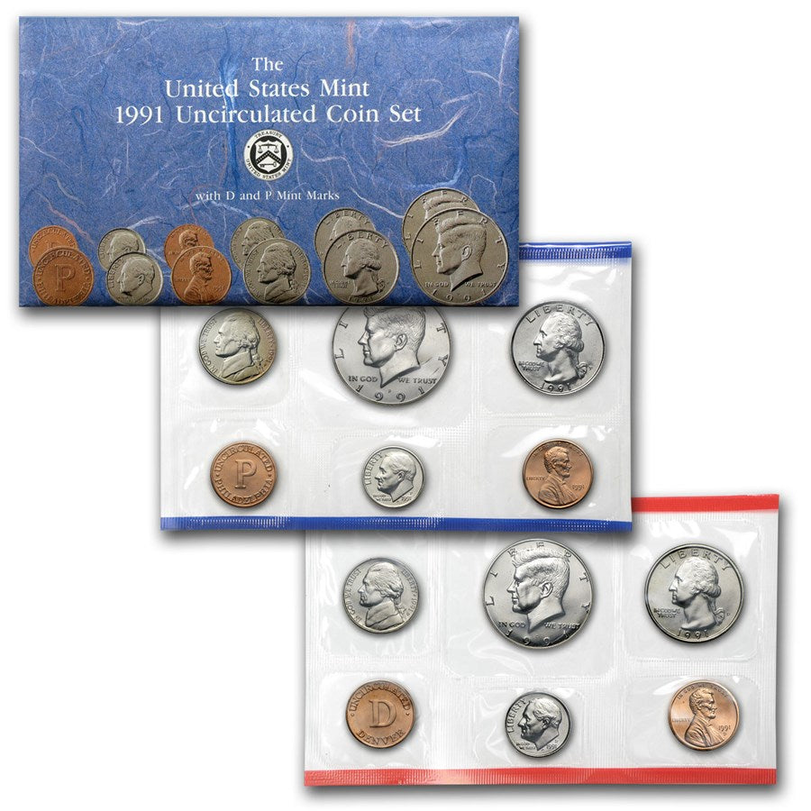 U.S. Mint Set 1991 Uncirculated