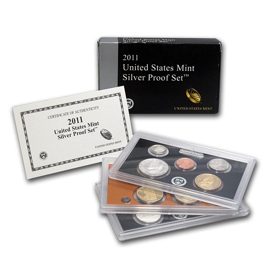 SILVER Proof Set 2011 "S" Mint Mark