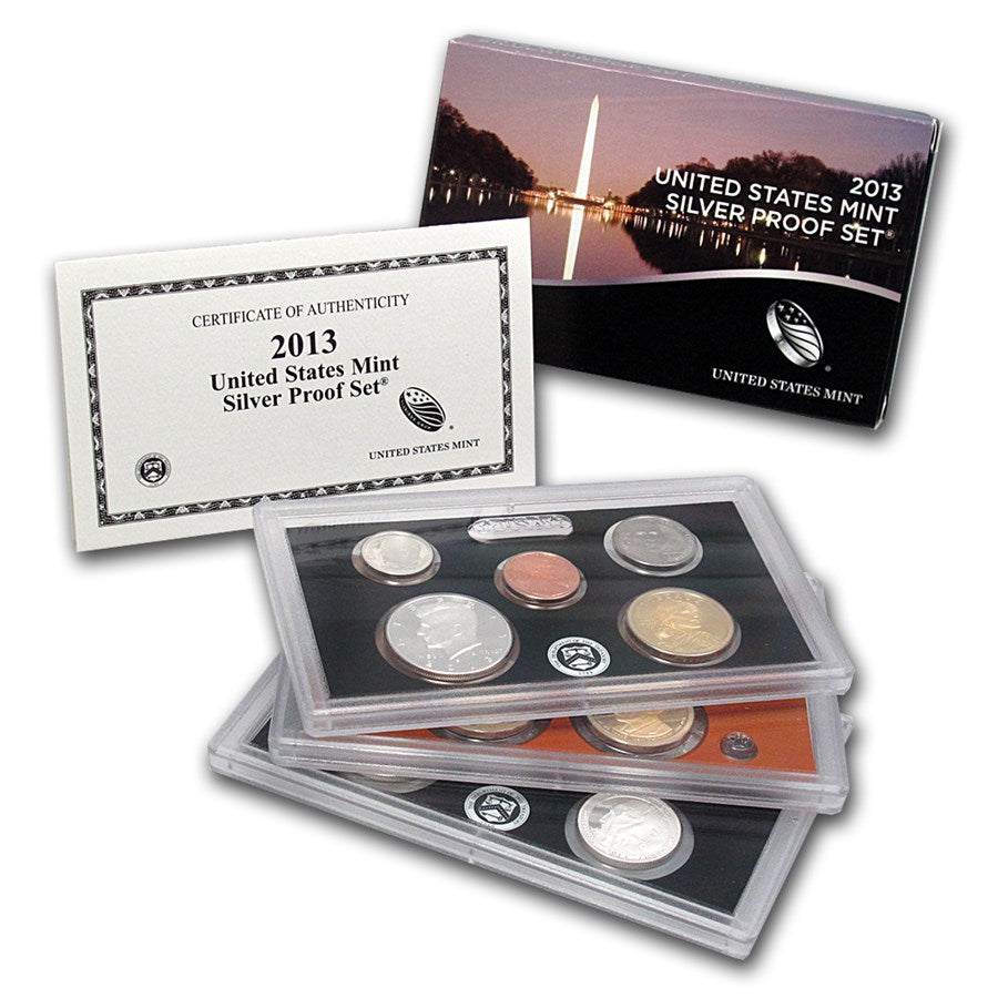 SILVER Proof Set 2013 "S" Mint Mark