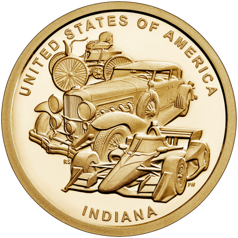 American Innovation $1 Coin 2023  –INDIANA "P"
