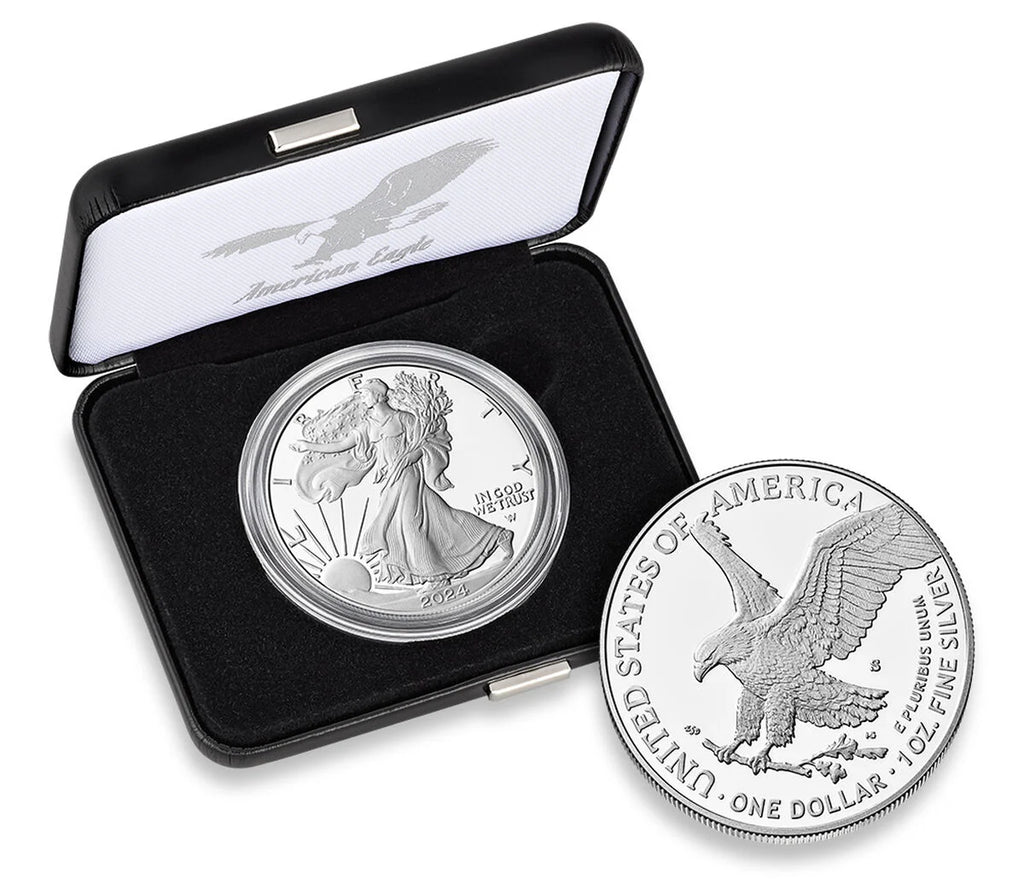 American Eagle 2024 Silver Proof Coin  "S"