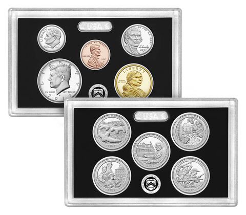 SILVER Proof Set 2017 "S" Mint Mark