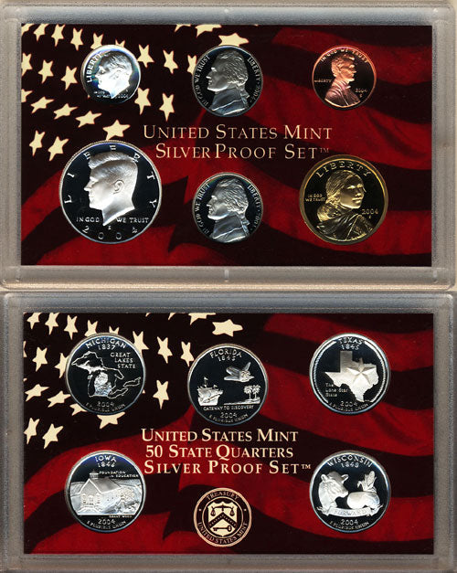 Silver Proof Set 2004 "S" Mint Mark