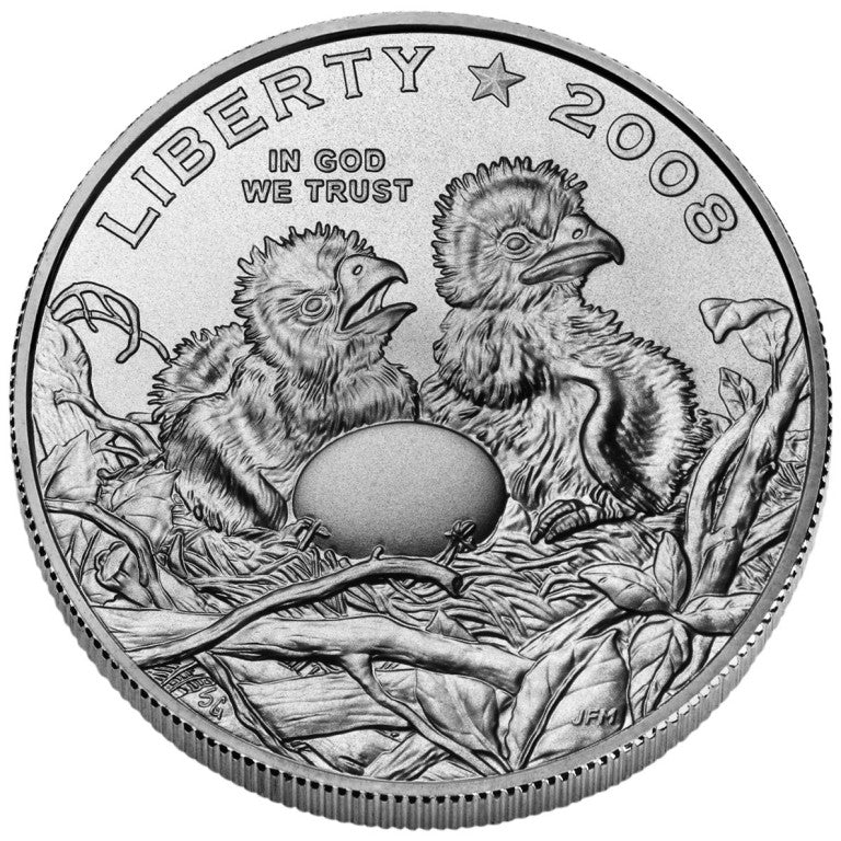 Bald Eagle UNC Clad Half - Dollar (2008)