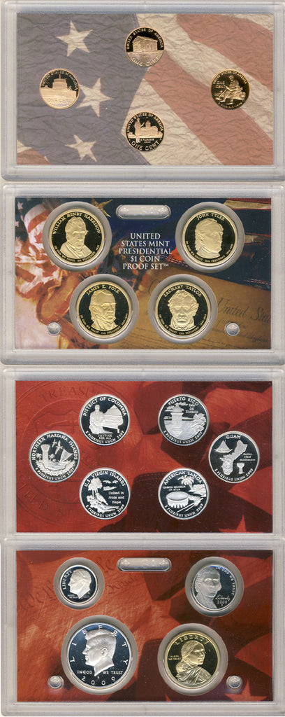 SILVER Proof Set 2009 "S" Mint Mark