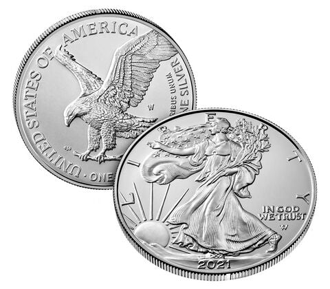 American Eagle 2021  Silver Uncirculated W